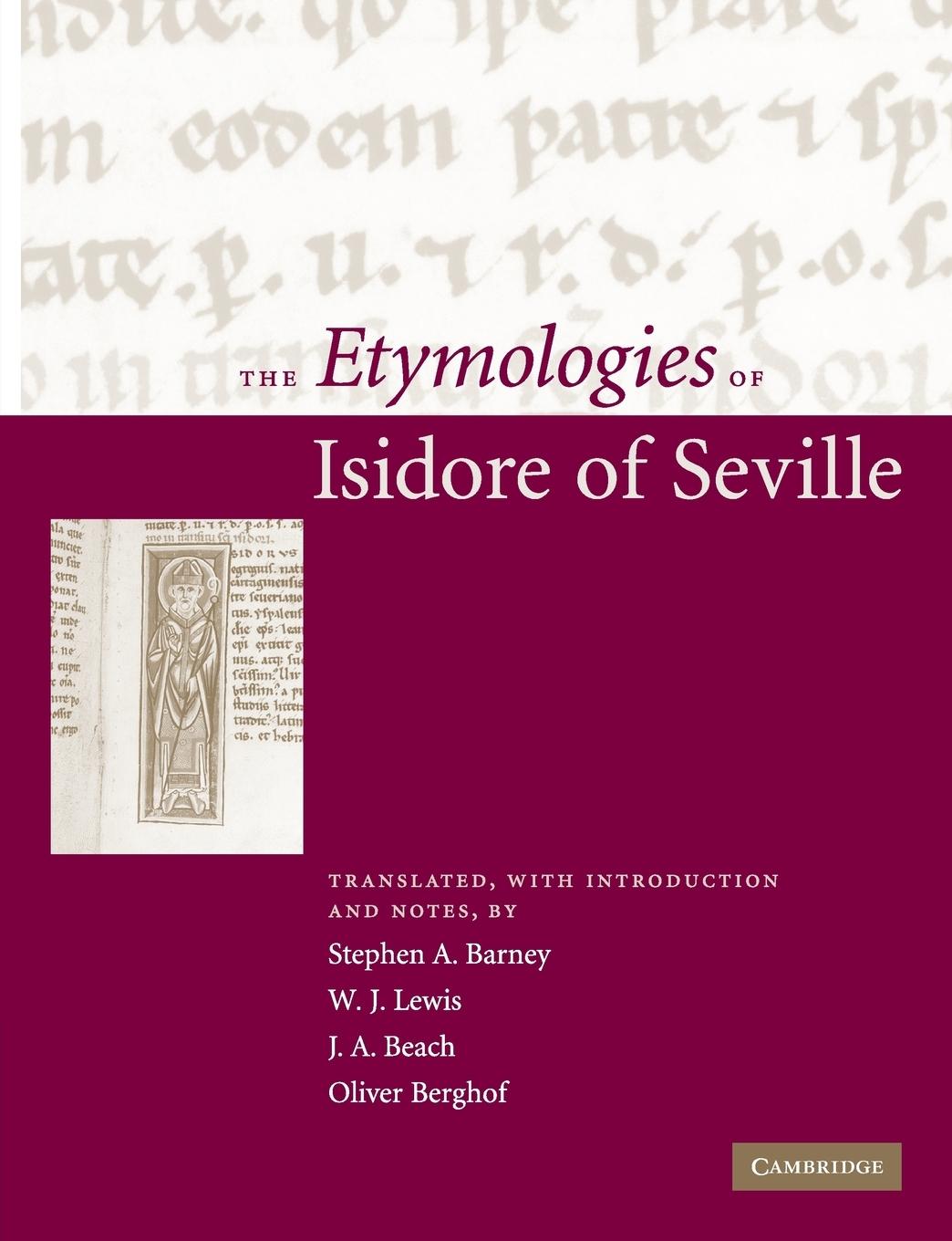 Cover: 9780521145916 | The Etymologies of Isidore of Seville | Taschenbuch | Paperback | 2015