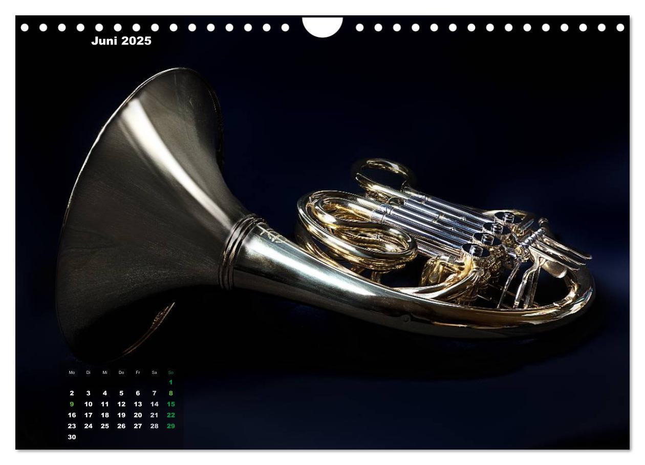 Bild: 9783435714735 | Das Horn, ein herrliches Instrument (Wandkalender 2025 DIN A4...