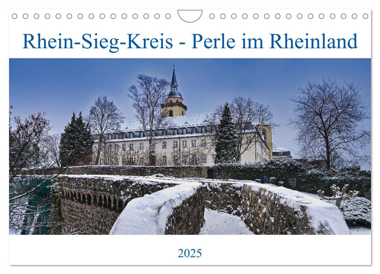 Cover: 9783435091232 | Rhein-Sieg-Kreis - Perle im Rheinland (Wandkalender 2025 DIN A4...