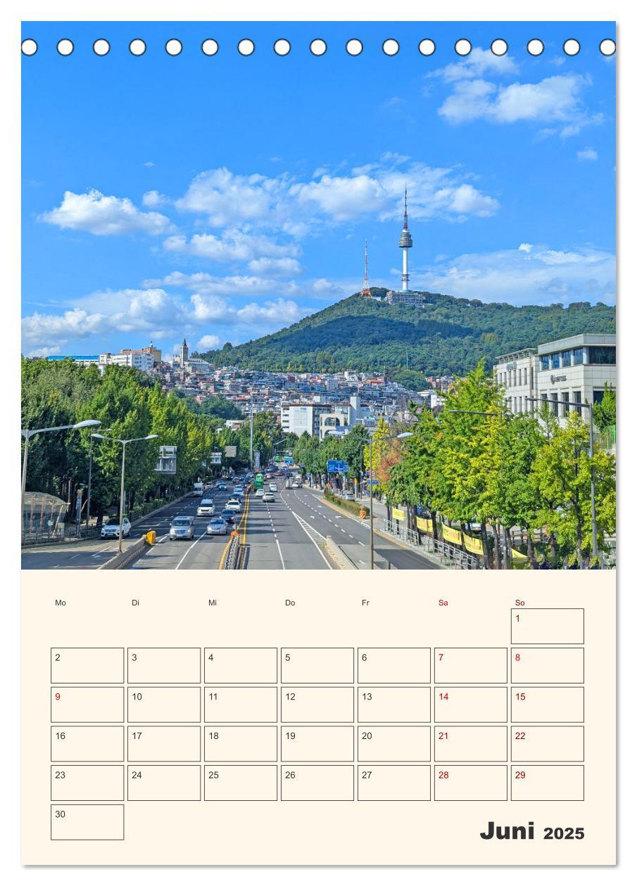 Bild: 9783457205358 | Entdecke Seoul (Tischkalender 2025 DIN A5 hoch), CALVENDO...