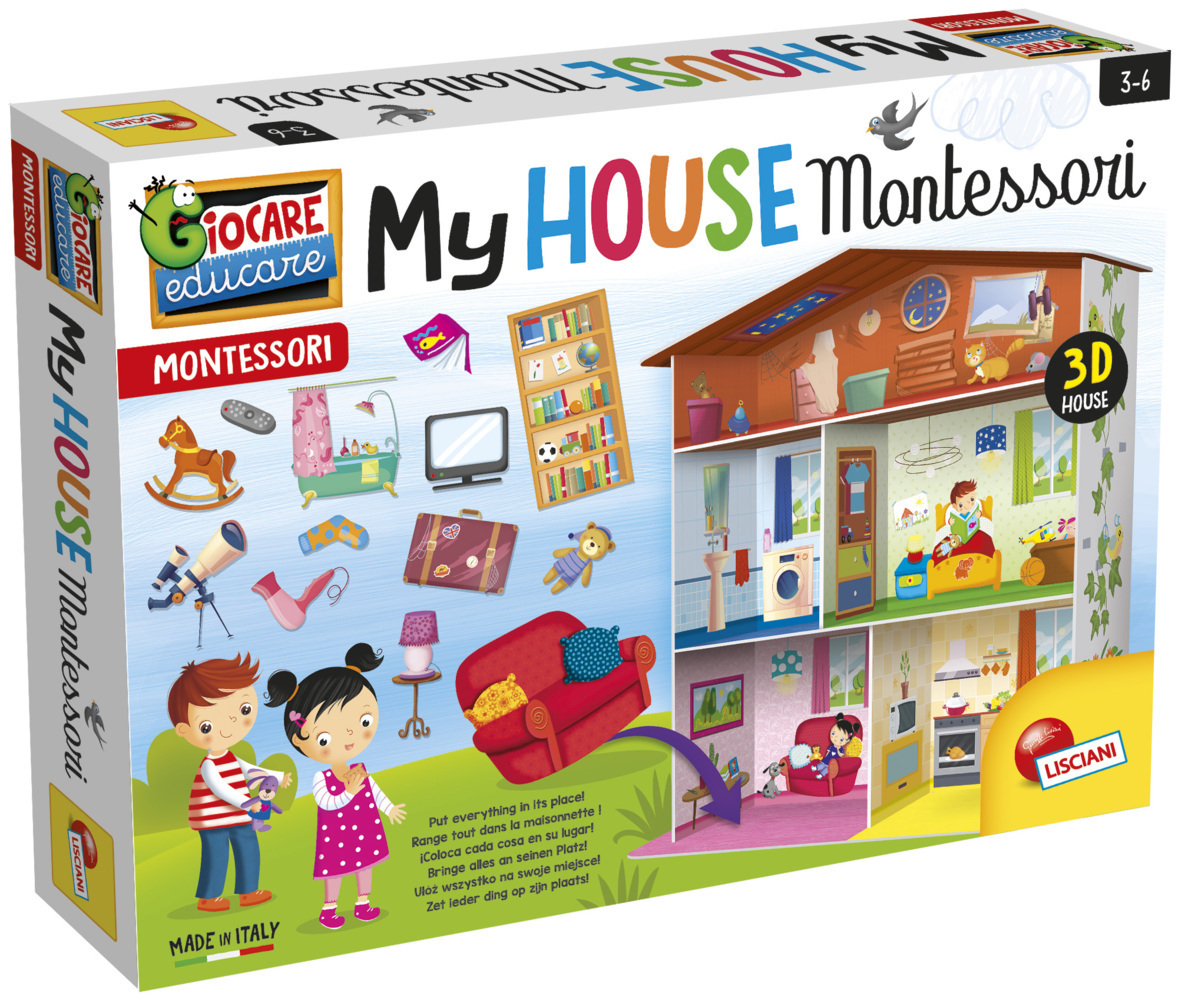 Bild: 8008324081028 | Montessori Maxi My House | Spiel | 2021 | LiscianiGiochi