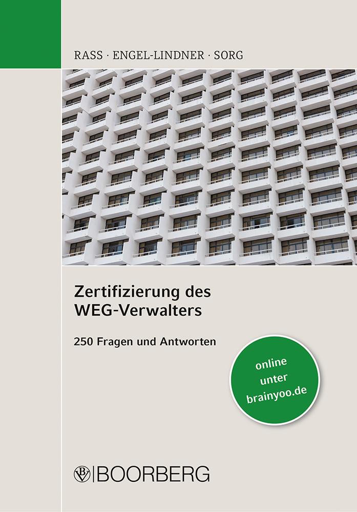 Cover: 9783415072114 | Zertifizierung des WEG-Verwalters | 250 Fragen und Antworten | Buch