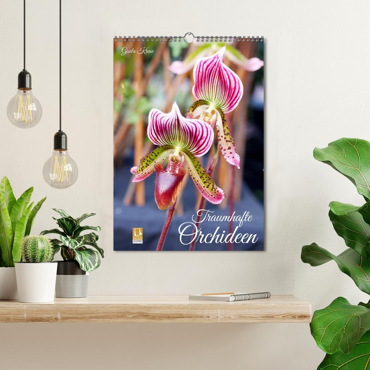 Bild: 9783435903313 | Traumhafte Orchideen (Wandkalender 2025 DIN A3 hoch), CALVENDO...