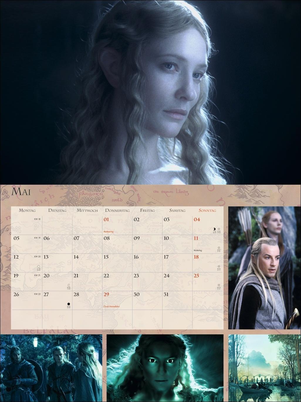 Bild: 9783756404988 | Der Herr der Ringe Broschur XL Kalender 2025 | Heye | Kalender | 28 S.