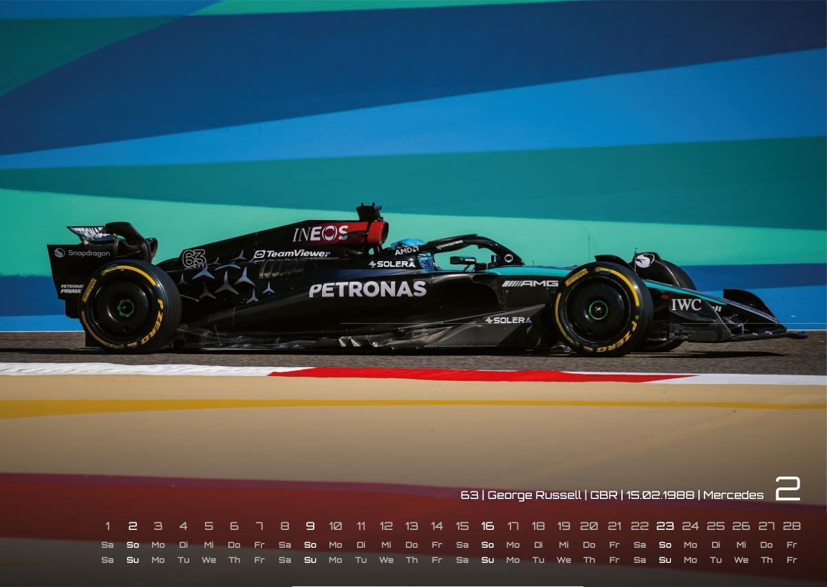 Bild: 9783986733971 | Formel 1 - Grand Prix - 2025 - F1 Kalender DIN A3 | GP-Fever.de | 2025