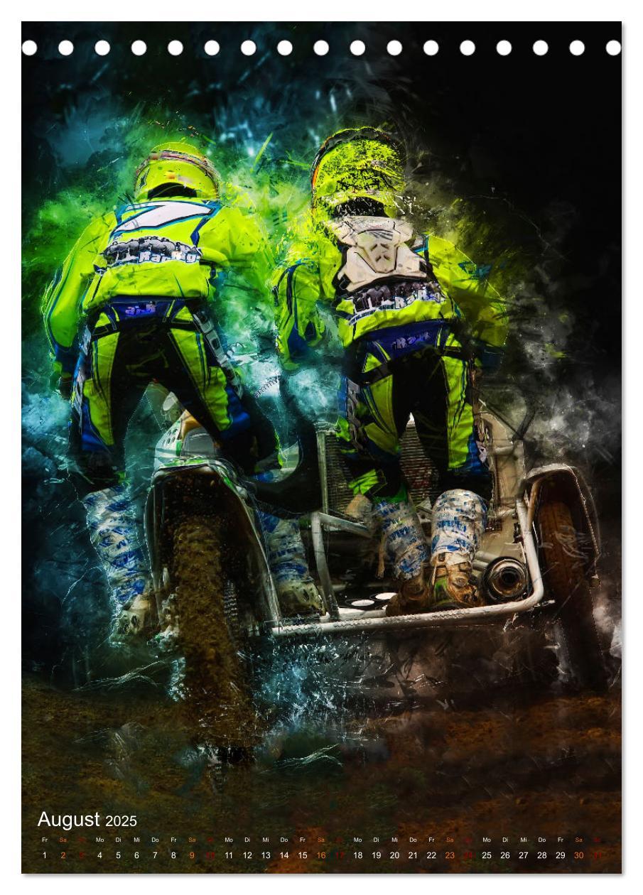 Bild: 9783435912742 | Motocross Seitenwagen - einfach cool (Tischkalender 2025 DIN A5...