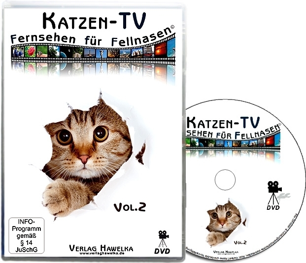 Cover: 9783869573014 | Katzen-TV - Fernsehen für Fellnasen. Tl.2, 1 DVD-Video | DE | DVD