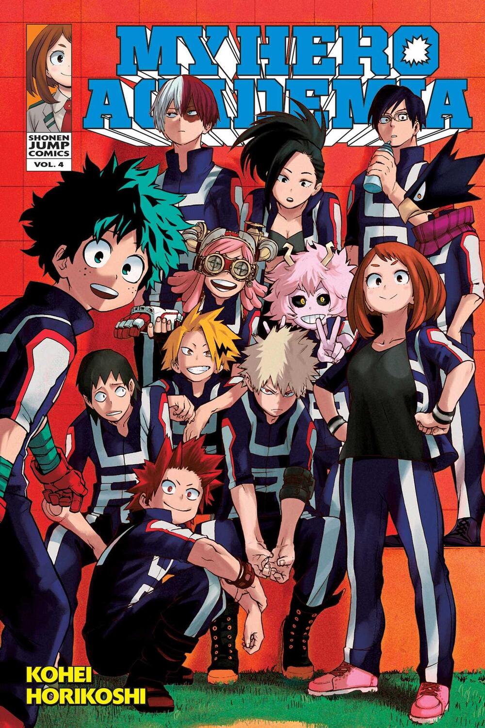 Cover: 9781421585116 | My Hero Academia, Vol. 4 | The Boy Born with Everything | Horikoshi