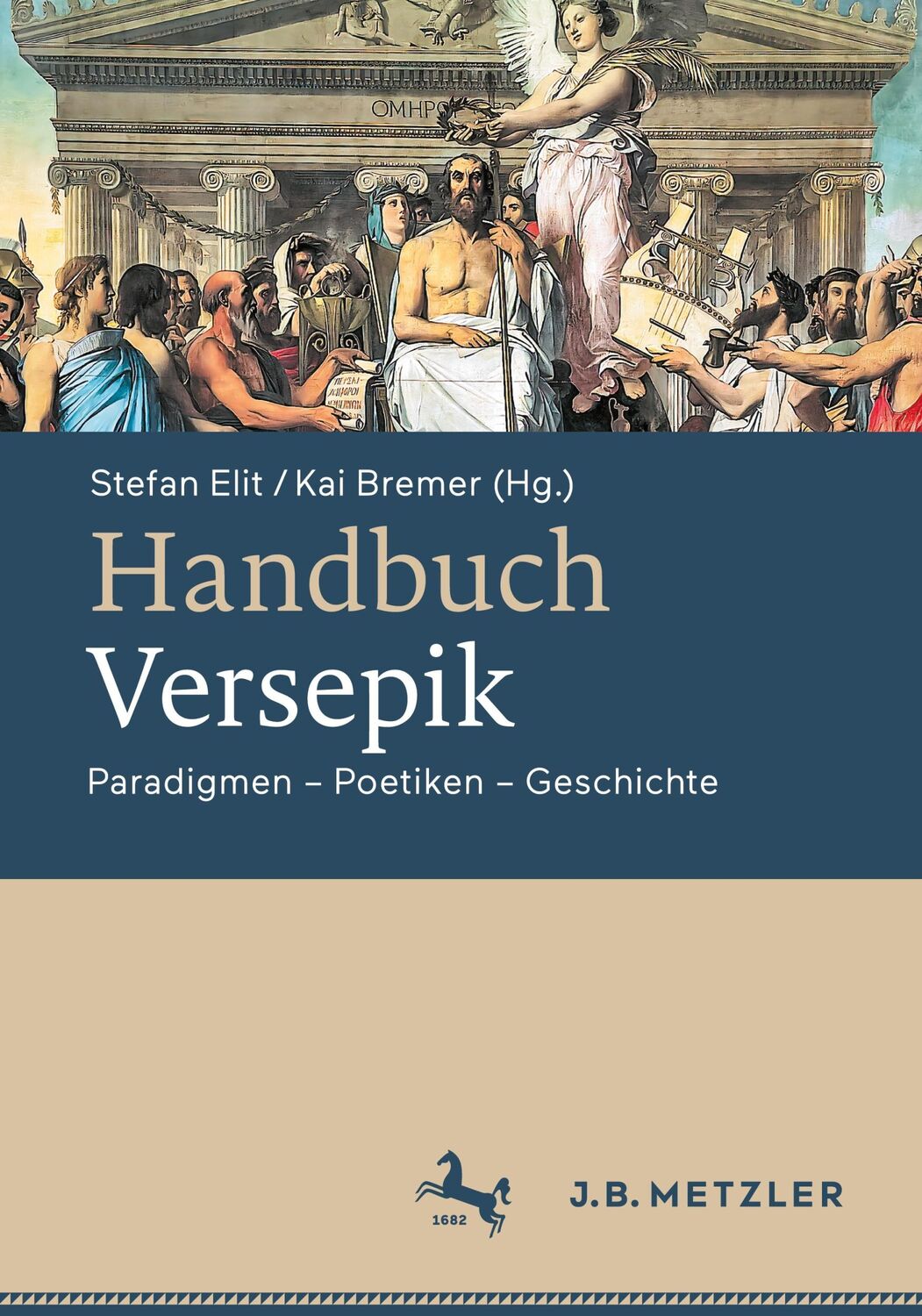 Cover: 9783476059130 | Handbuch Versepik | Paradigmen ¿ Poetiken ¿ Geschichte | Buch | xxiv