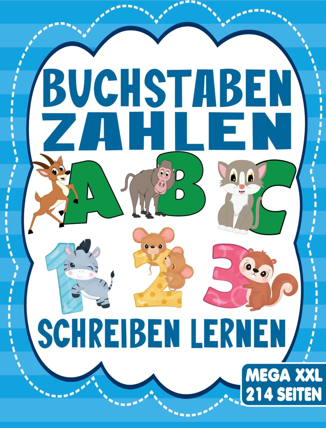 Cover: 9783347791701 | BUCHSTABEN UND ZAHLEN SCHREIBEN LERNEN - Für Mädchen und Jungen ab...