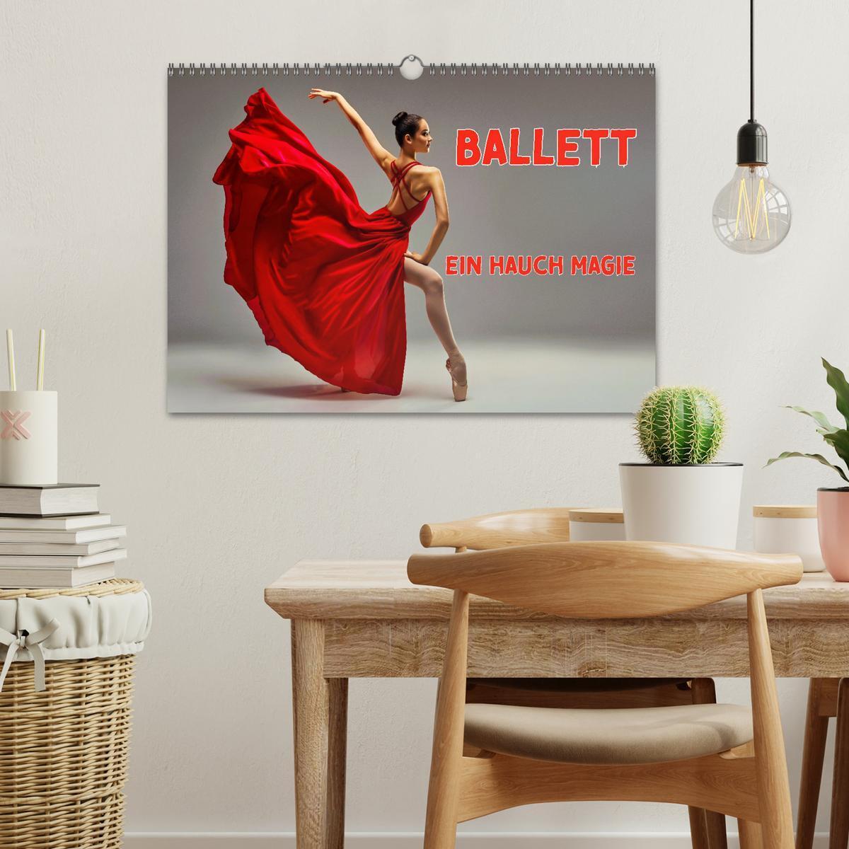 Bild: 9783457184066 | BALLETT - ein Hauch Magie (Wandkalender 2025 DIN A3 quer), CALVENDO...