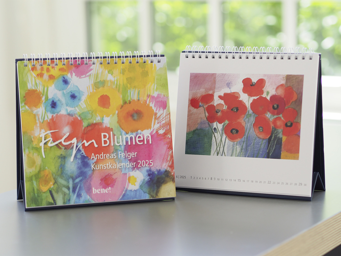 Bild: 4251693904205 | Monatskalender 2025: Blumen | Andreas Felger | Kalender | 12 S. | 2025