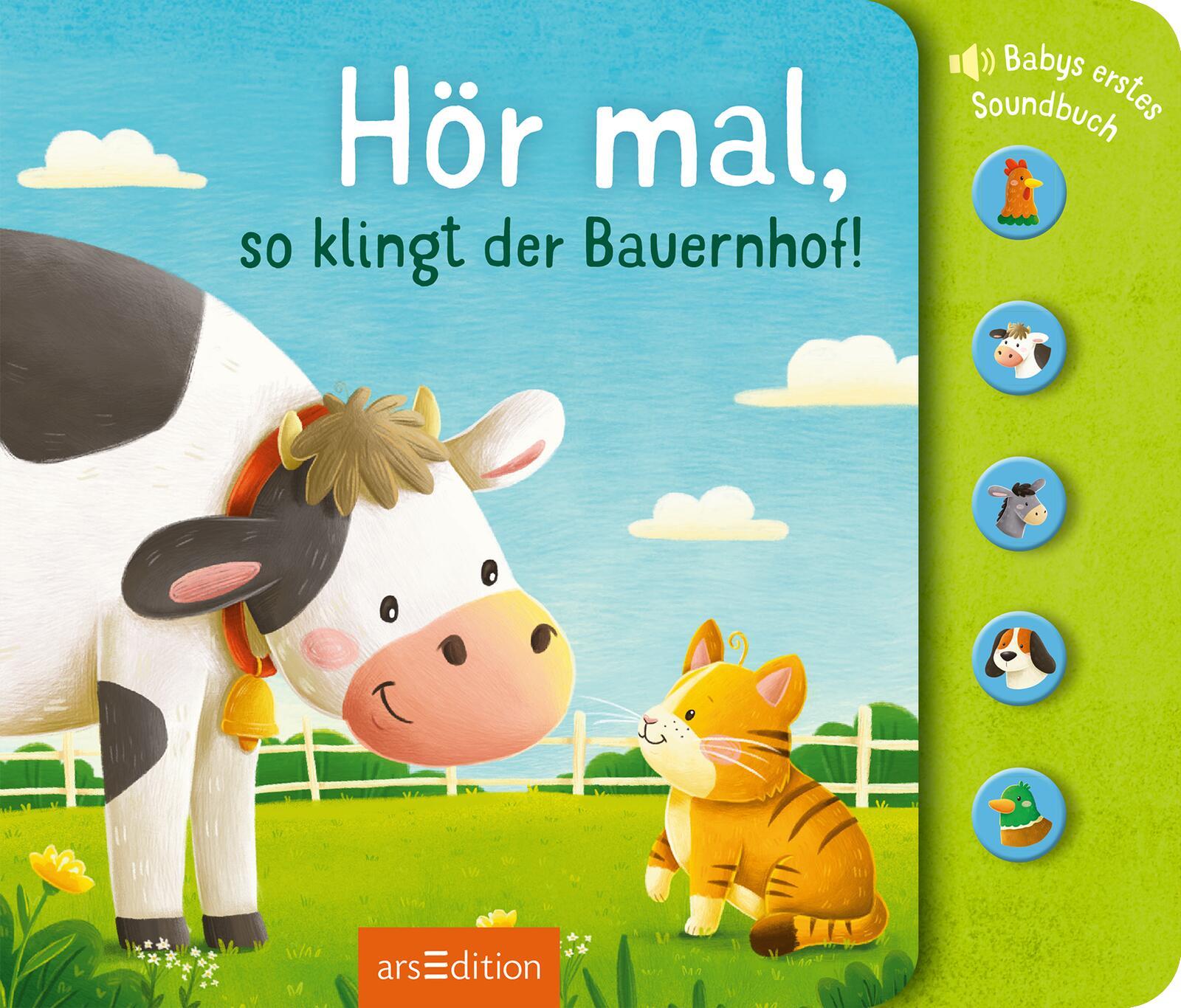 Cover: 9783845860800 | Hör mal, so klingt der Bauernhof! | Babys erstes Soundbuch | Dietz