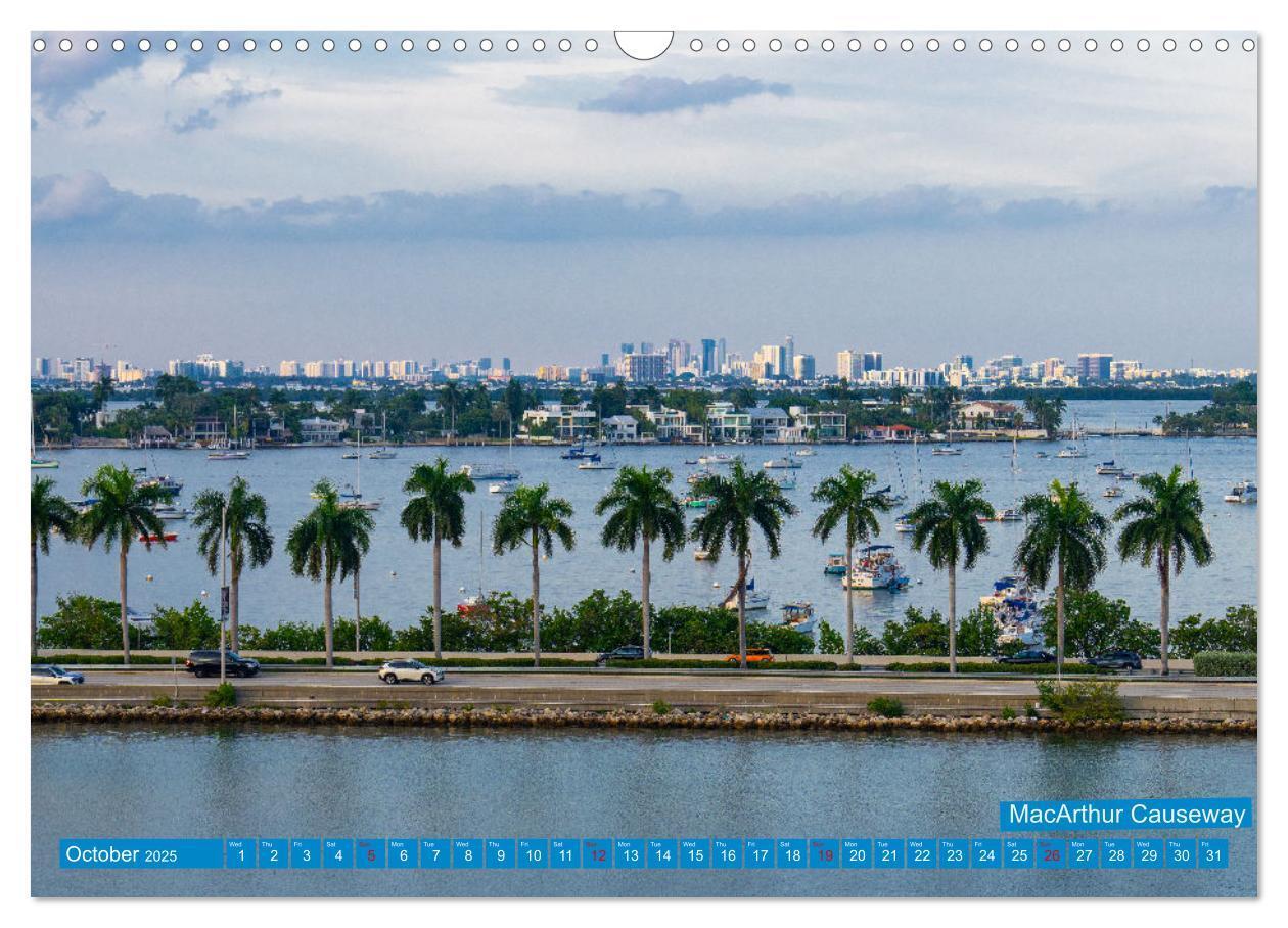 Bild: 9781325925773 | Colorful Miami (Wall Calendar 2025 DIN A3 landscape), CALVENDO 12...