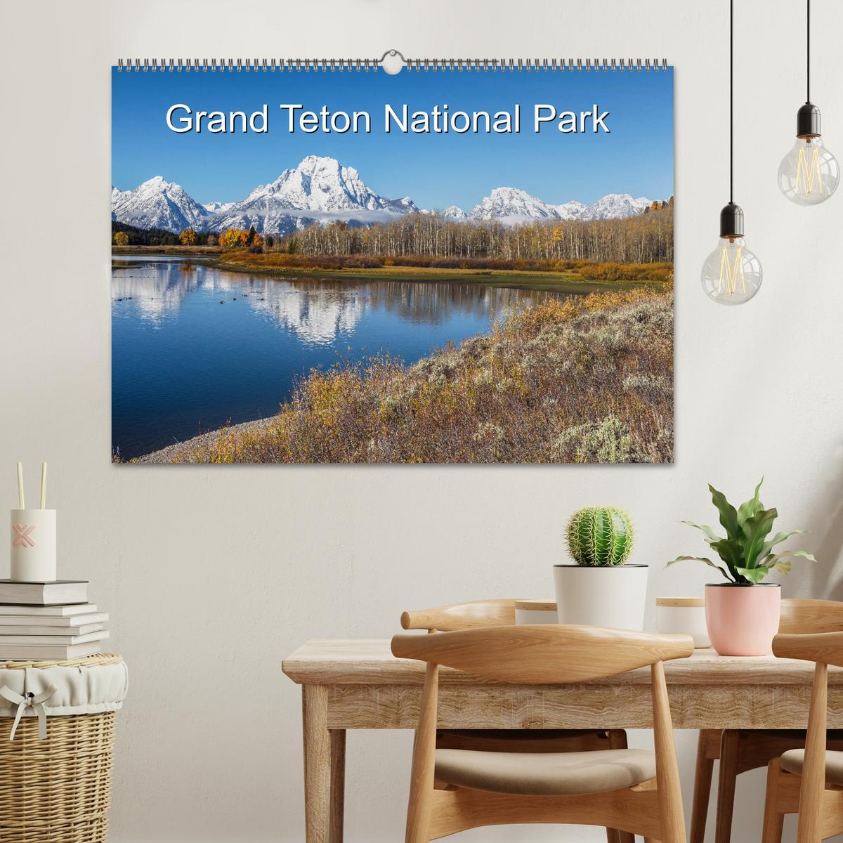 Bild: 9783435404070 | Grand Teton National Park (Wandkalender 2025 DIN A2 quer), CALVENDO...