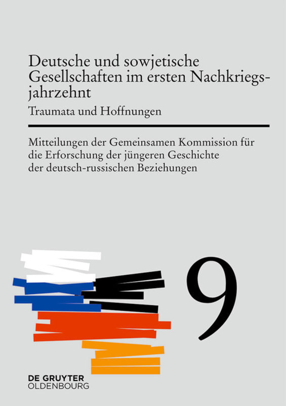 Cover: 9783110633764 | Deutsche und sowjetische Gesellschaften im ersten Nachkriegsjahrzehnt