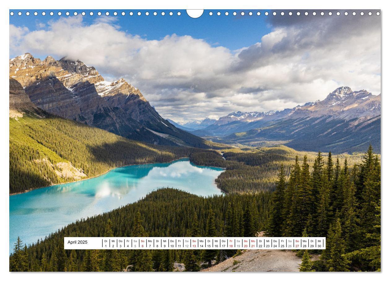 Bild: 9783435092031 | Die Kanadischen Rocky Mountains (Wandkalender 2025 DIN A3 quer),...