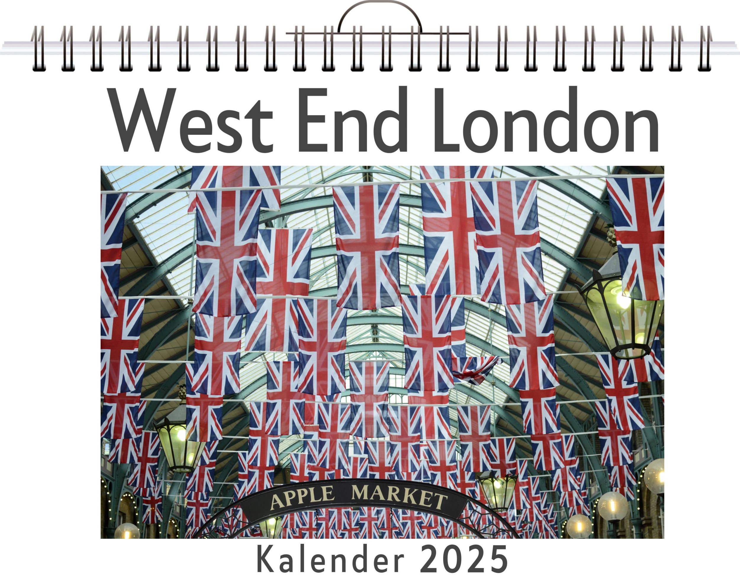 Cover: 9783759134325 | West End London | Linus Schäfer | Kalender | Kalender | 14 S.