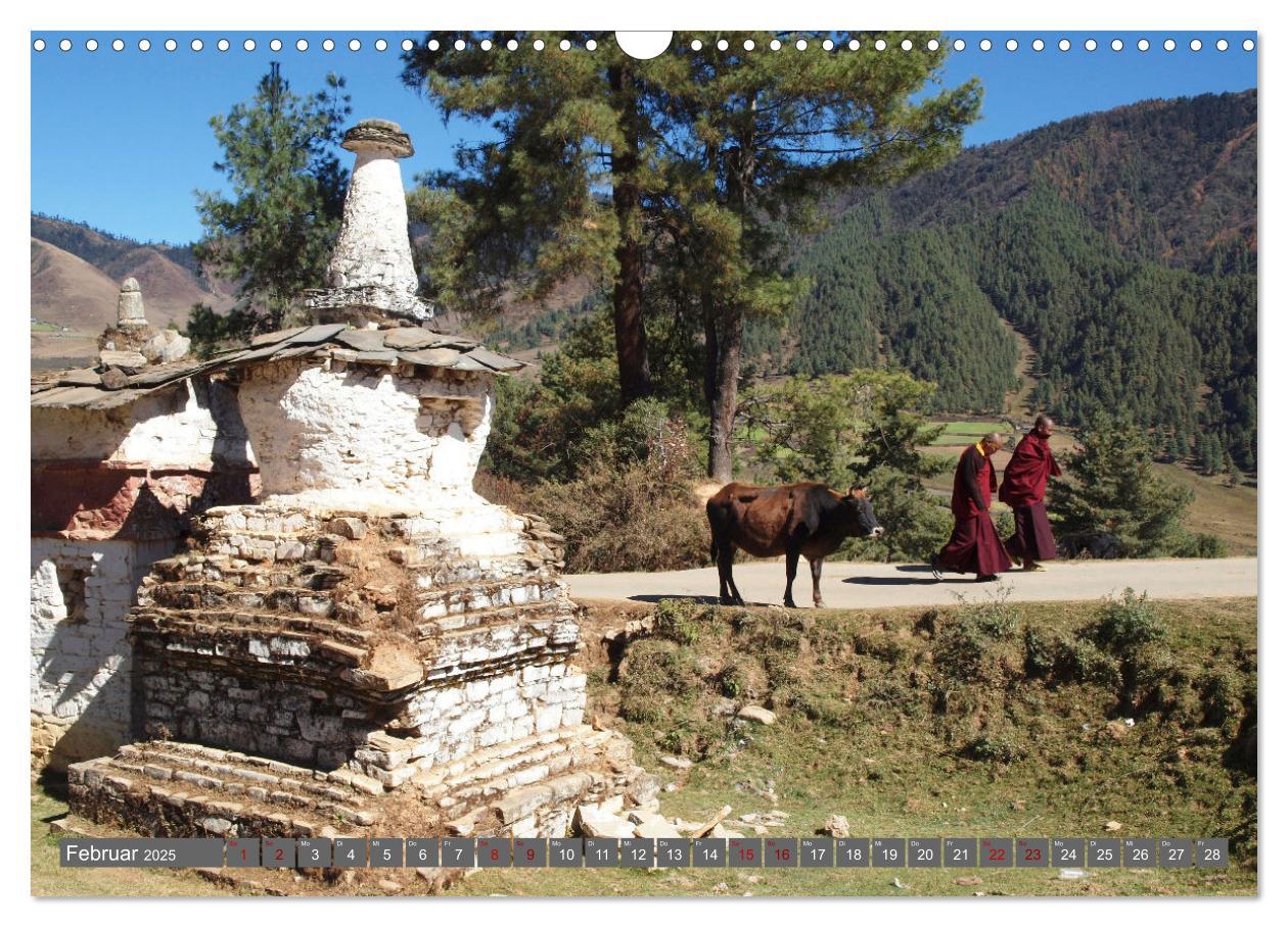 Bild: 9783383913792 | Bhutan - Frieden und Glück im Himalaya (Wandkalender 2025 DIN A3...