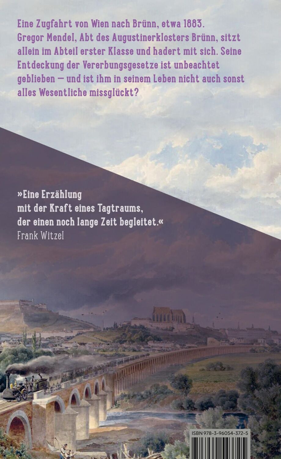 Rückseite: 9783960543725 | Gregor Mendel begegnet dem Schicksal | Novelle | Franz-Maria Sonner