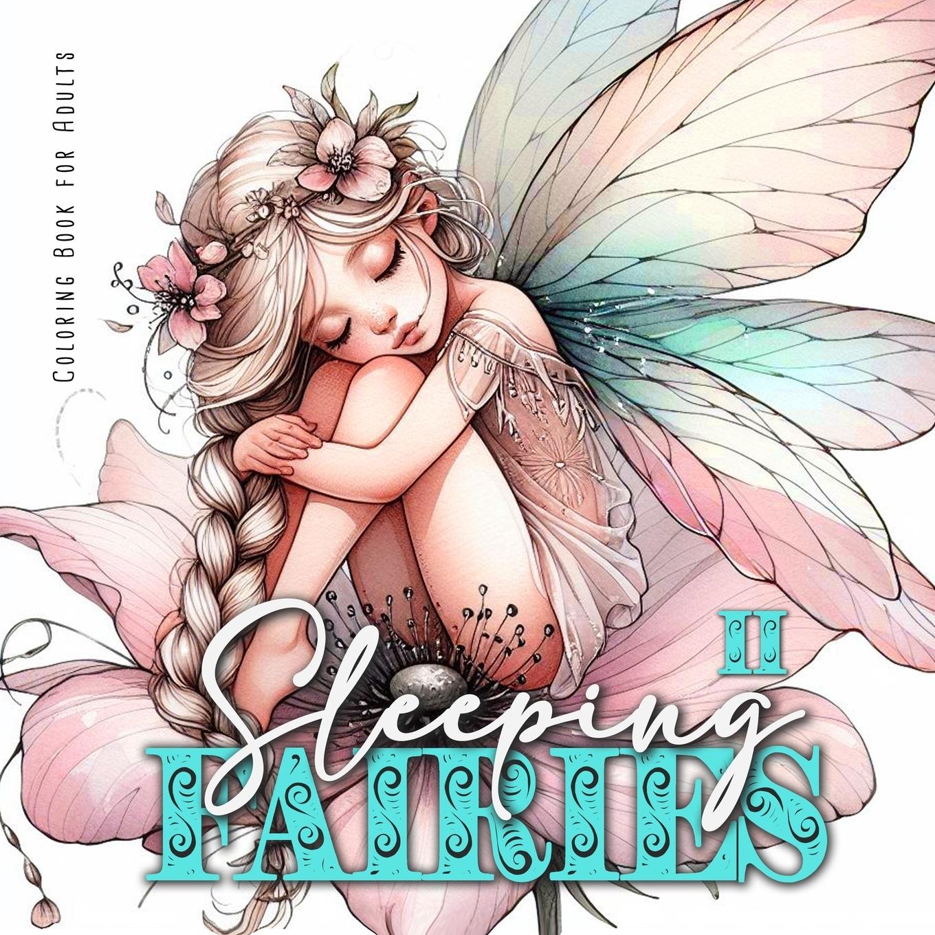 Cover: 9783759809957 | Sleeping Fairies Coloring Book for Adults Vol. 2 | Monsoon Publishing