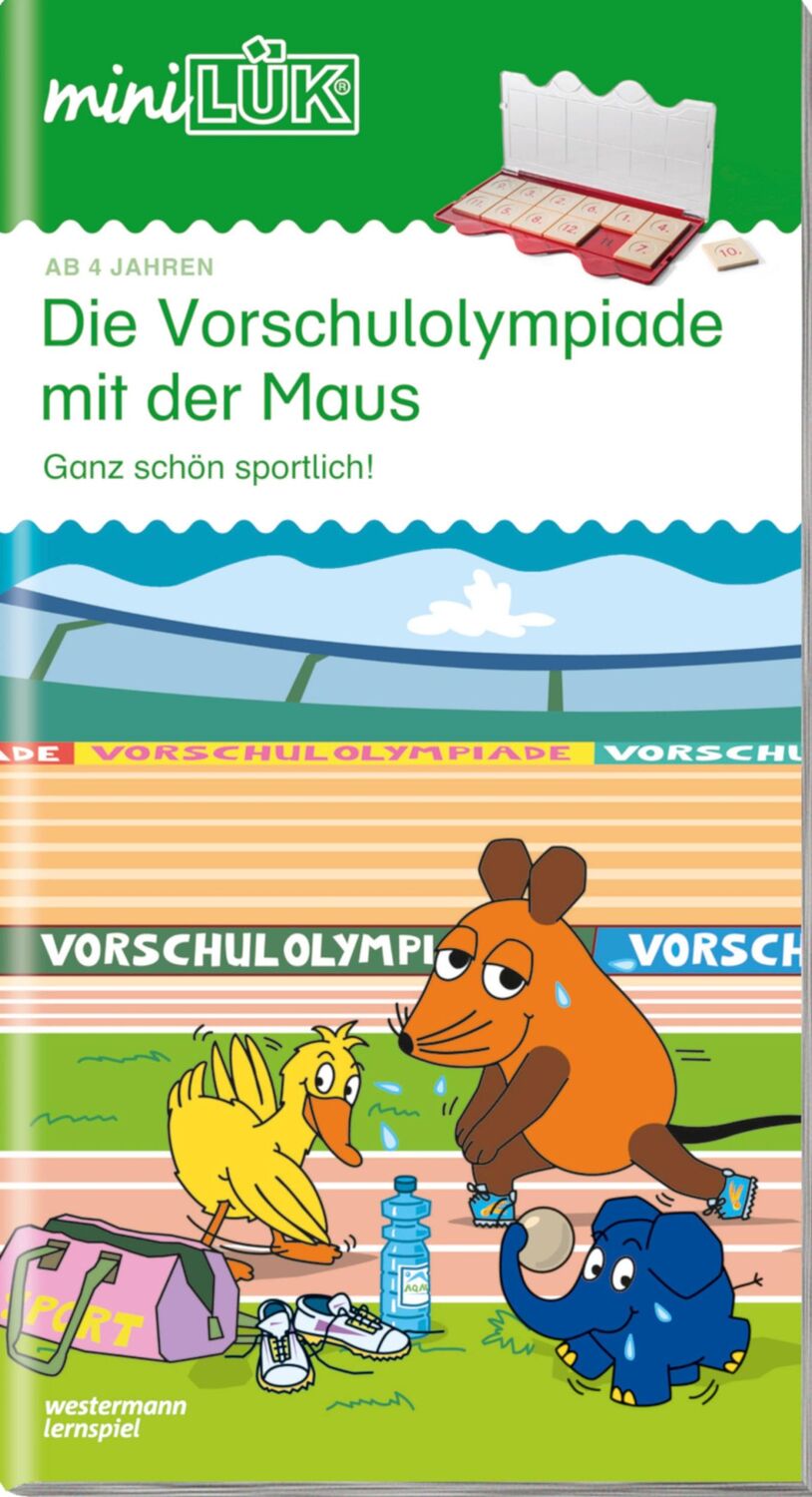 Cover: 9783894143466 | miniLÜK. Vorschulolympiade mit der Maus 1 | Heinz Vogel | Broschüre