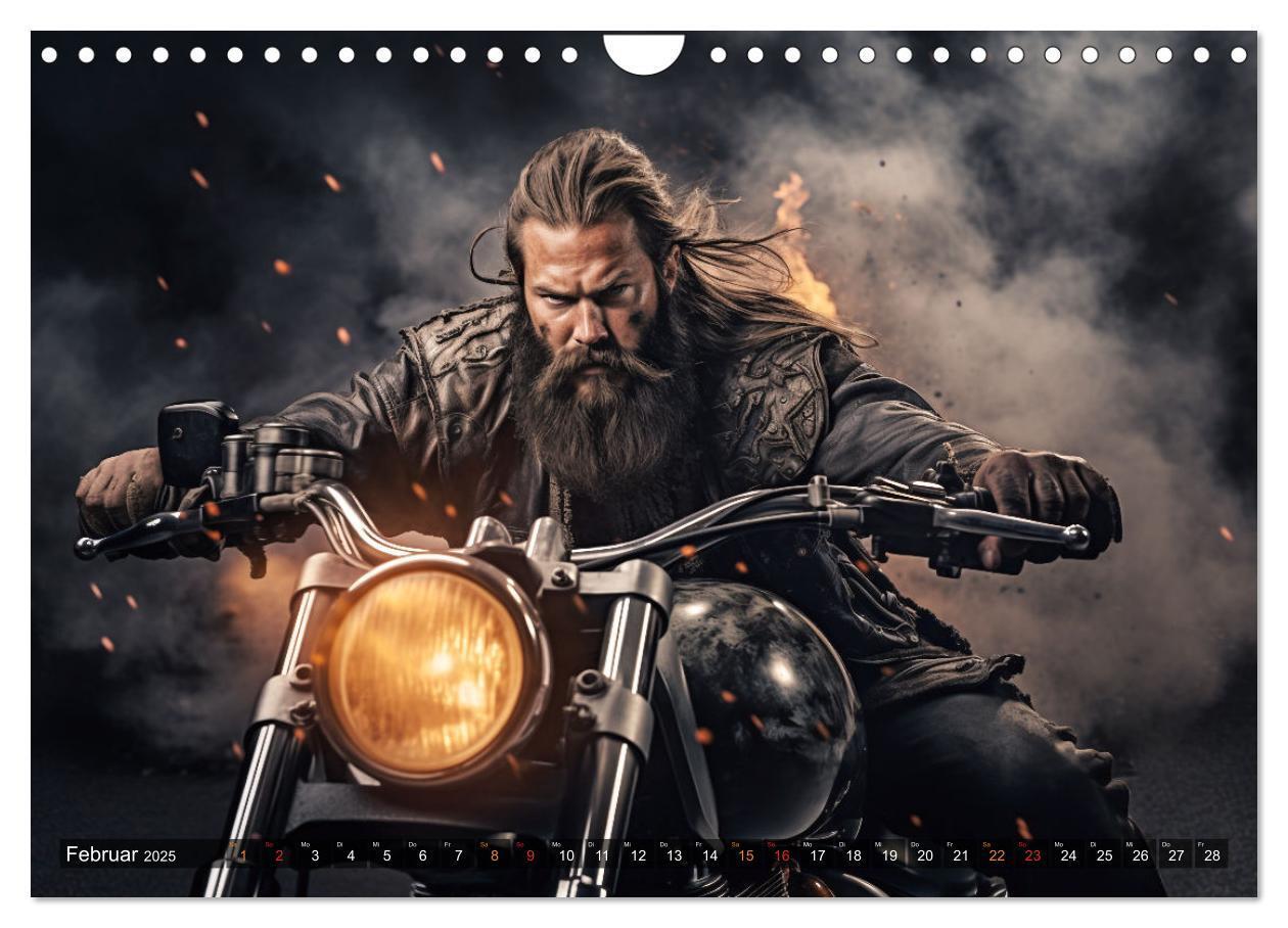 Bild: 9783383859052 | Ride to Valhalla (Wandkalender 2025 DIN A4 quer), CALVENDO...