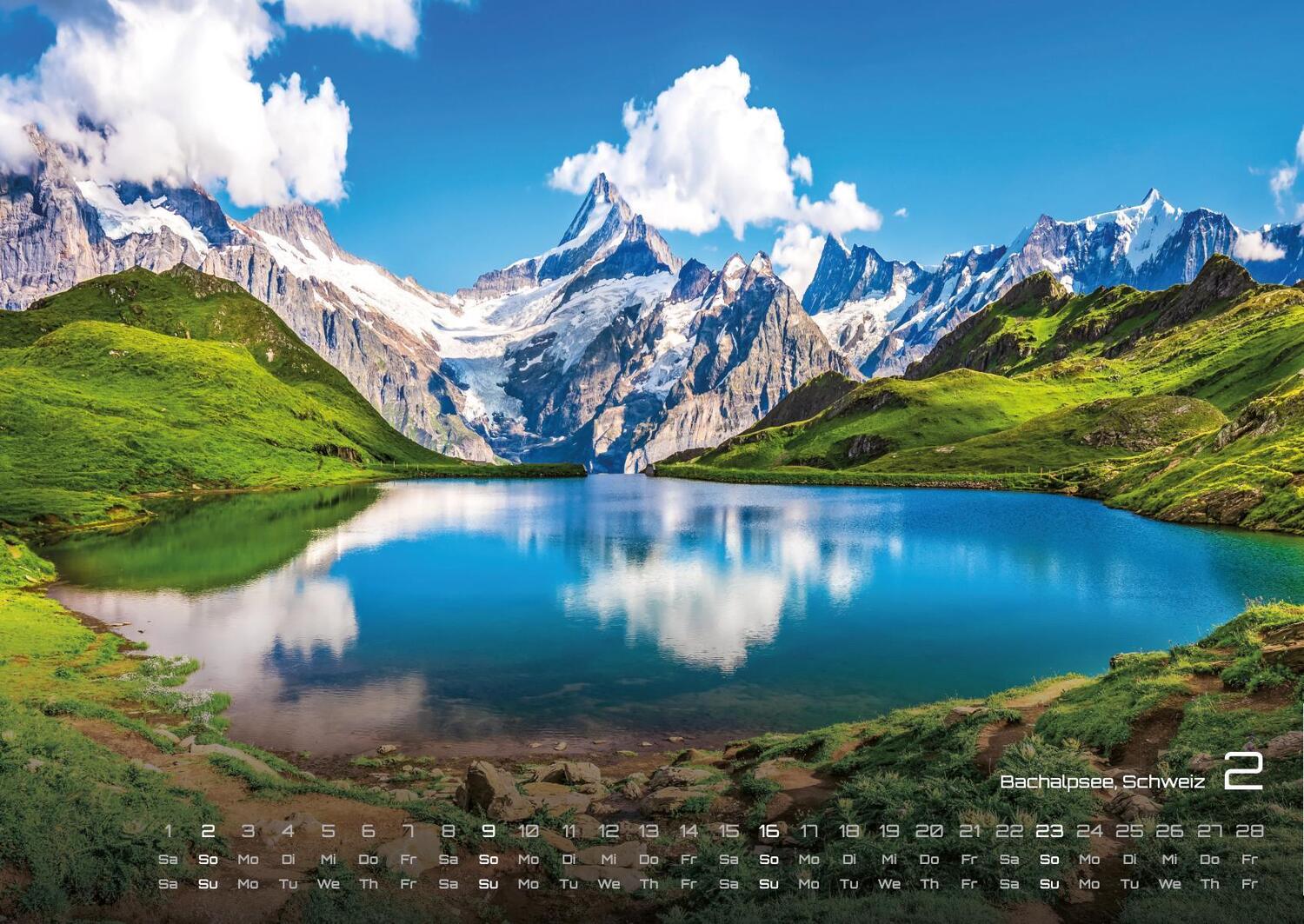 Bild: 9783986733759 | Die Alpen - dem Himmel so nah - 2025 - Kalender DIN A2 | GP-Fever. de