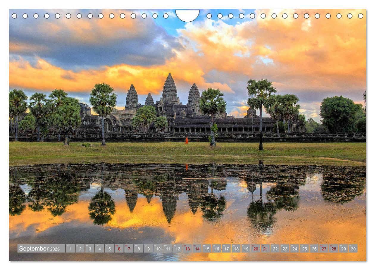 Bild: 9783435079025 | KAMBODSCHA - Im Reich der Khmer (Wandkalender 2025 DIN A4 quer),...