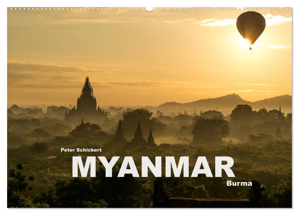 Cover: 9783435681495 | Myanmar - Burma (Wandkalender 2025 DIN A2 quer), CALVENDO...