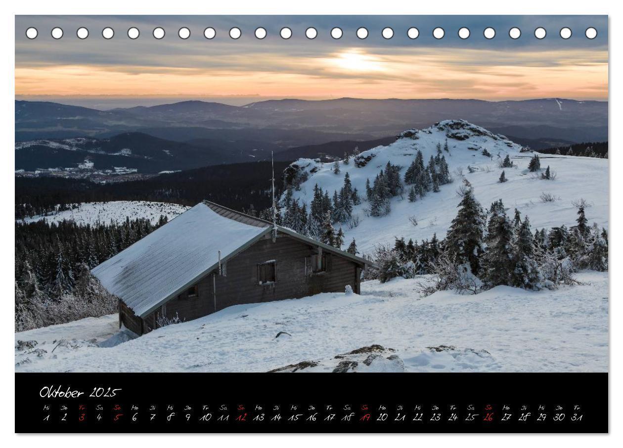 Bild: 9783435809493 | Bayerischer Wald (Tischkalender 2025 DIN A5 quer), CALVENDO...