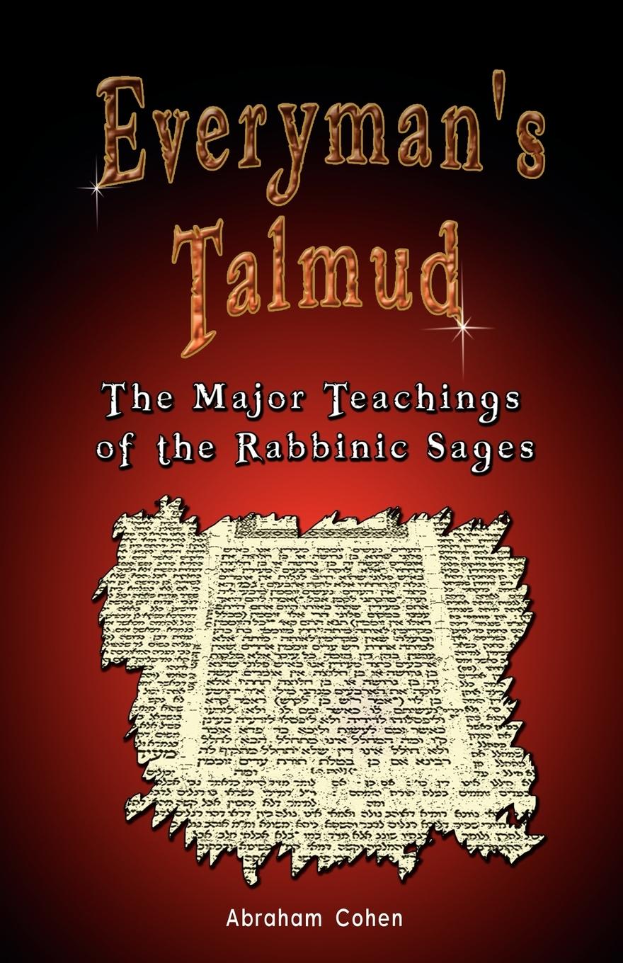 Cover: 9789562915335 | Everyman's Talmud | The Major Teachings of the Rabbinic Sages | Buch