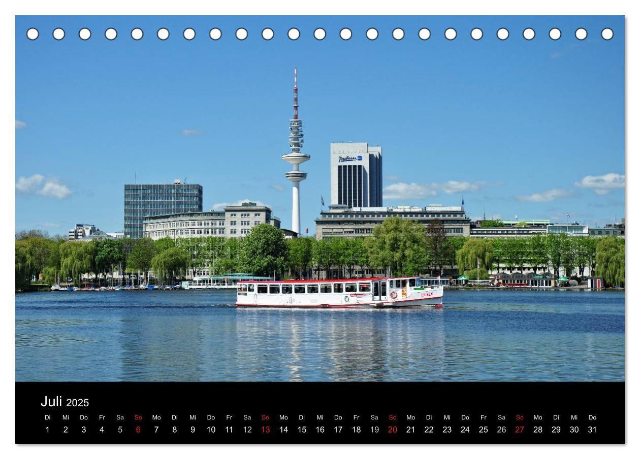 Bild: 9783435620821 | Hamburg . Das Tor zur Welt... (Tischkalender 2025 DIN A5 quer),...