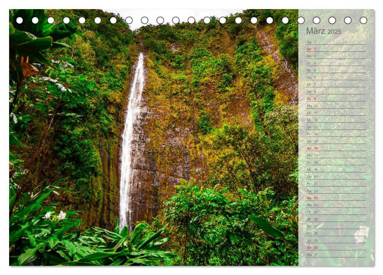 Bild: 9783435047550 | Malerisches Hawaii (Tischkalender 2025 DIN A5 quer), CALVENDO...