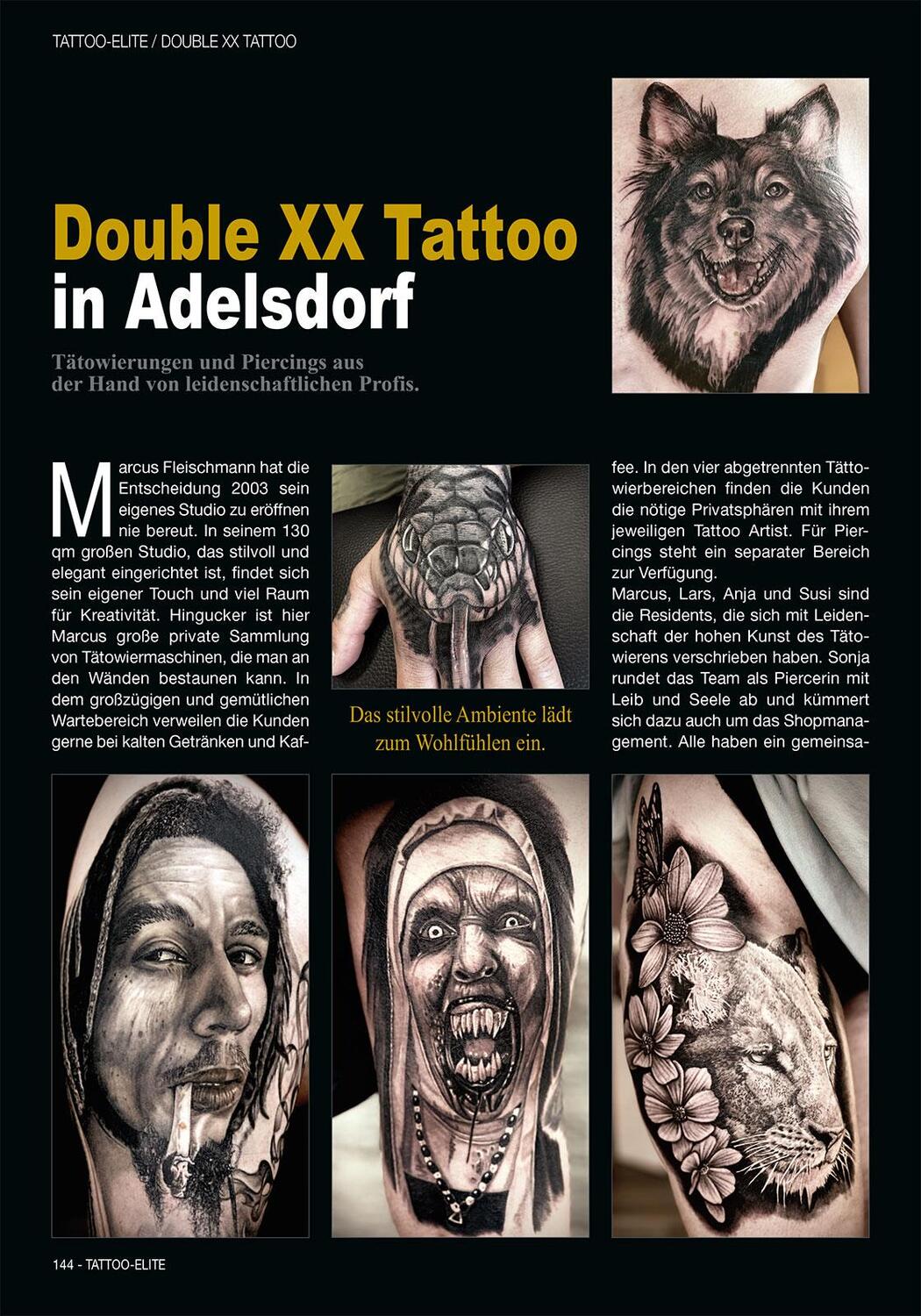 Bild: 9783946386773 | Tattoo Elite 3 | Die besten Tätowierer und Studios in Deutschland