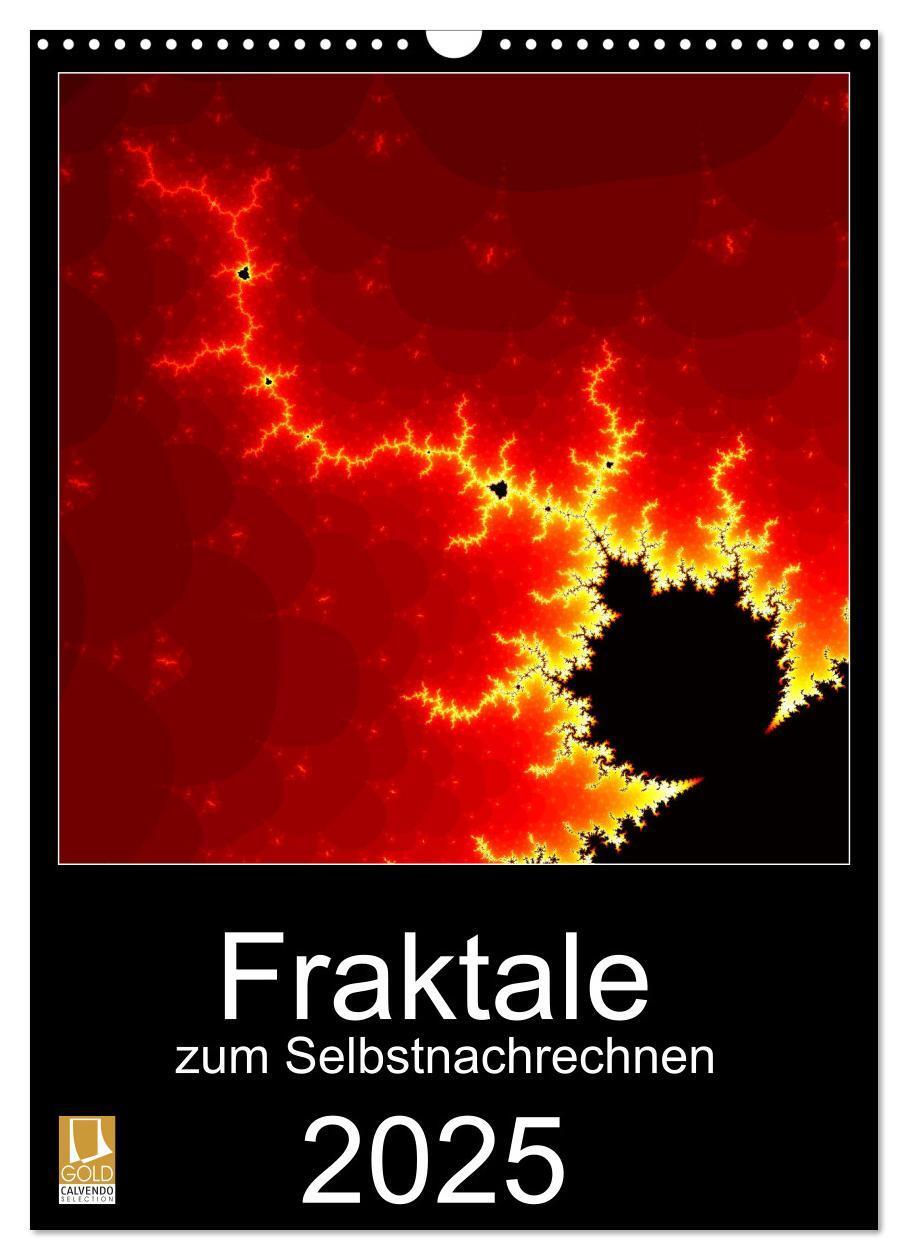 Cover: 9783435976249 | Fraktale zum Selbstnachrechnen (Wandkalender 2025 DIN A3 hoch),...