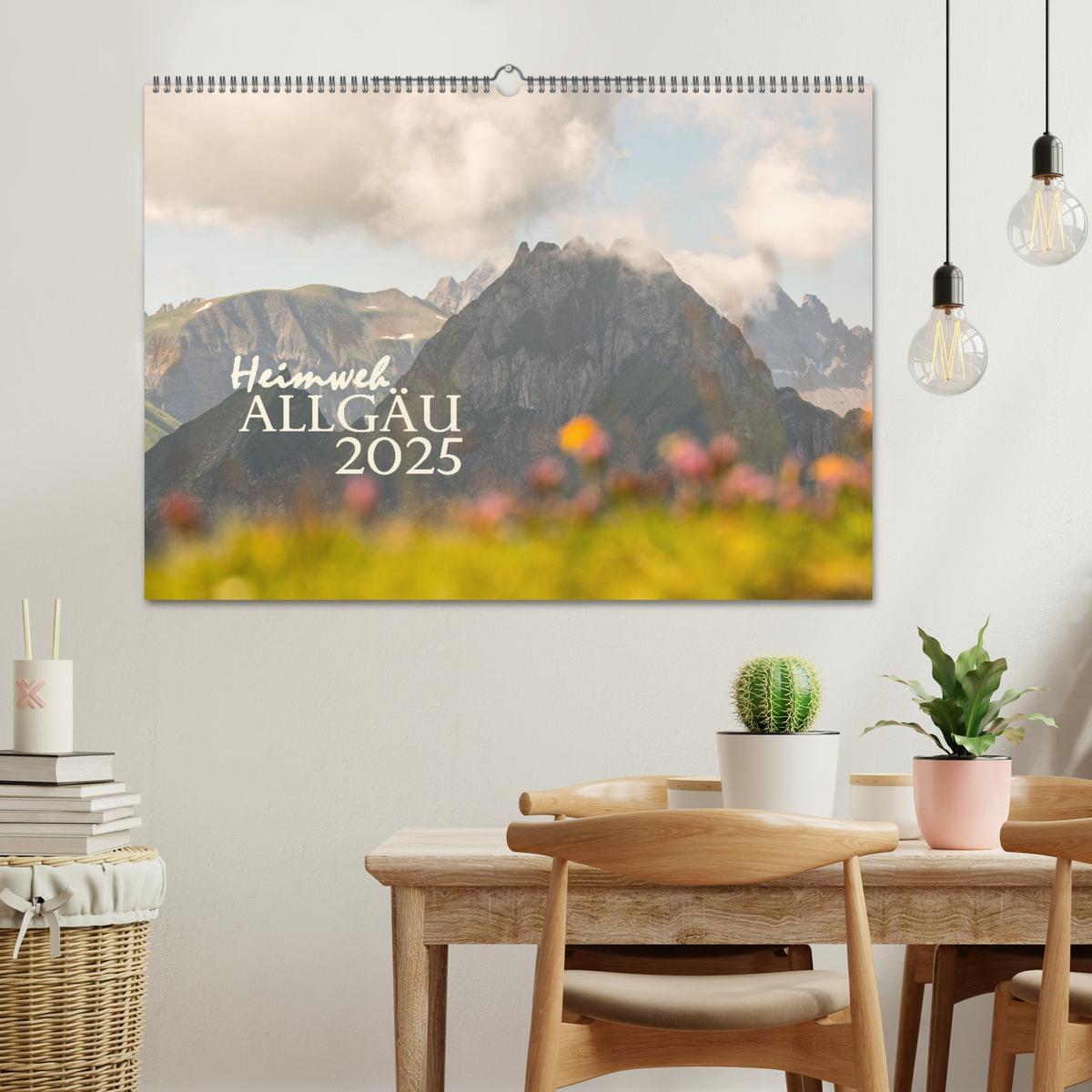 Bild: 9783383966354 | Heimweh Allgäu 2025 (Wandkalender 2025 DIN A2 quer), CALVENDO...