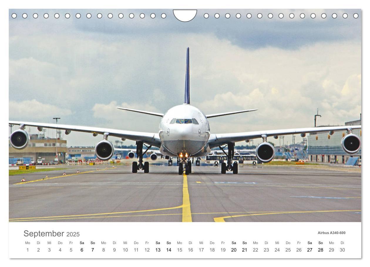 Bild: 9783435130795 | Große und kleine Flieger am Flughafen (Wandkalender 2025 DIN A4...