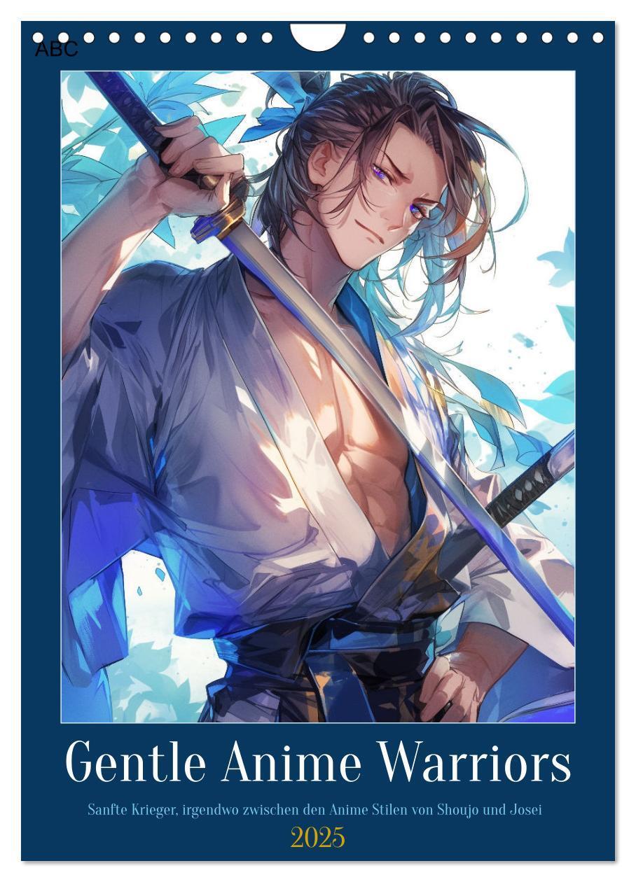 Cover: 9783435057795 | Gentle Anime Warriors (Wandkalender 2025 DIN A4 hoch), CALVENDO...