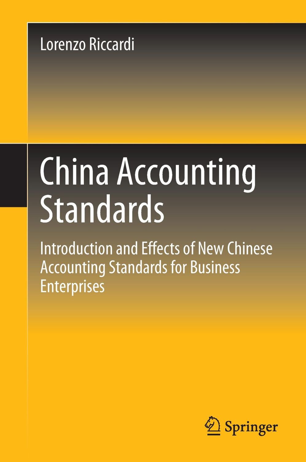 Cover: 9789811000041 | China Accounting Standards | Lorenzo Riccardi | Buch | xv | Englisch