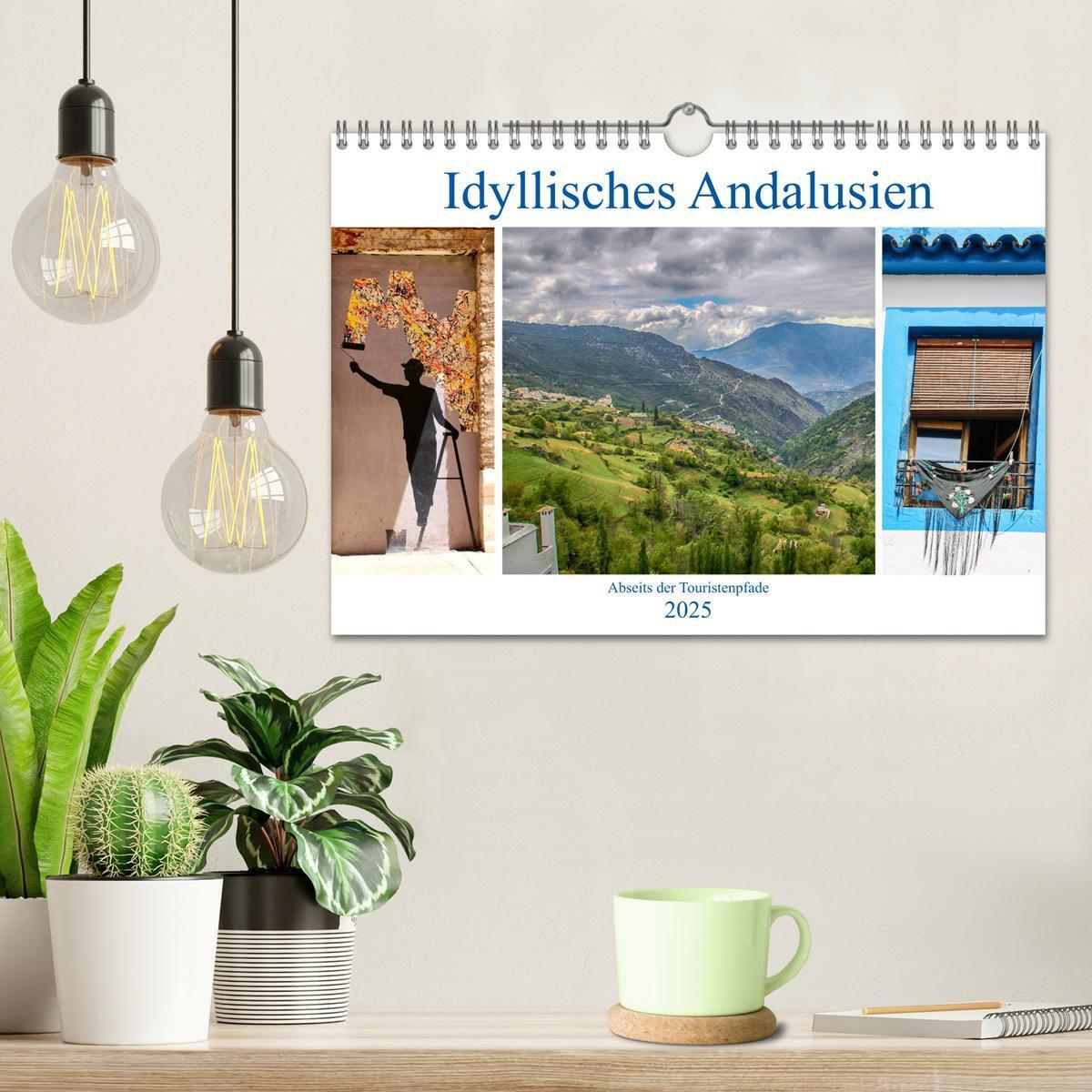 Bild: 9783435371044 | Idyllisches Andalusien (Wandkalender 2025 DIN A4 quer), CALVENDO...