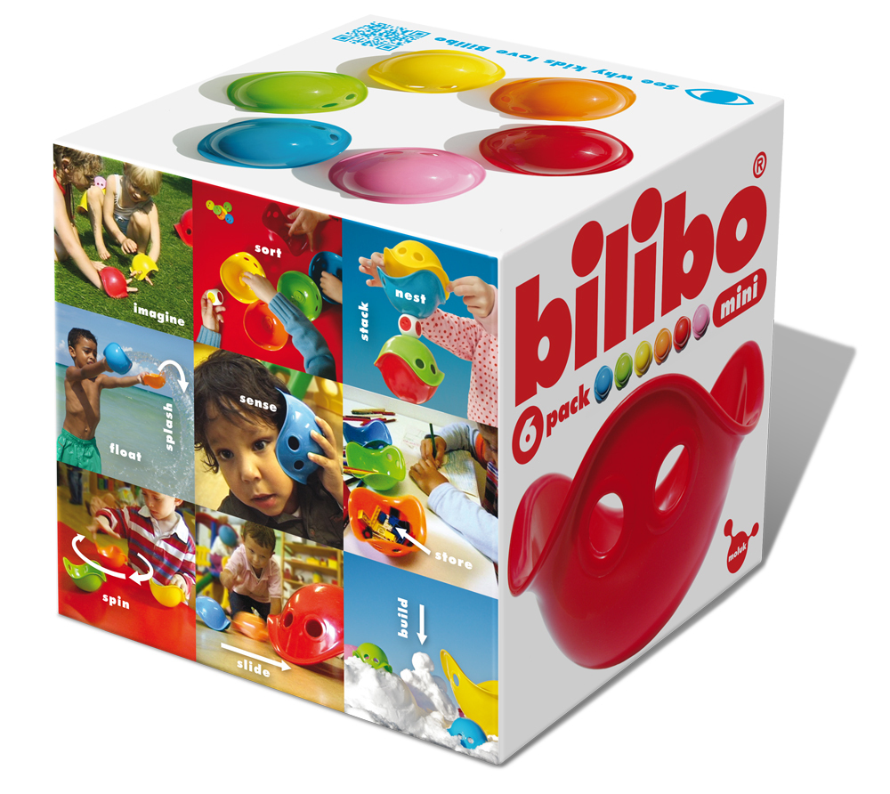 Bild: 7640153430137 | Moluk Bilibo Mini Stapel & Badespielzeug bunt | Stück | Unbestimmt