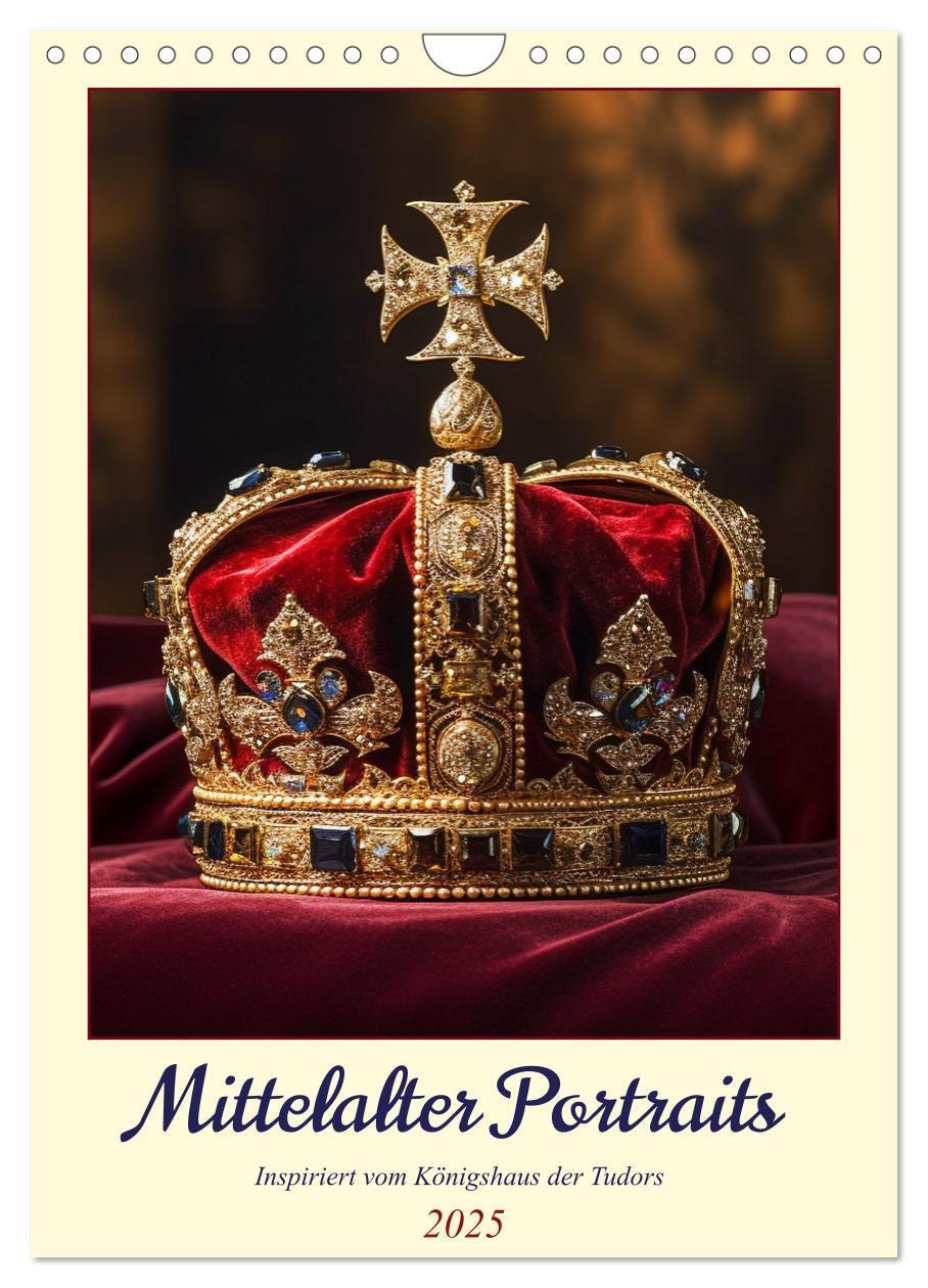 Cover: 9783435864331 | Mittelalter Portraits. Inspiriert vom Königshaus der Tudors...