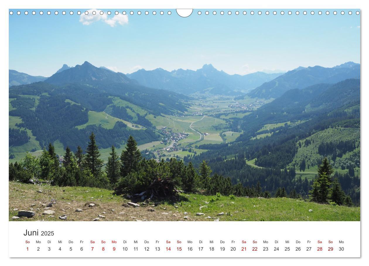 Bild: 9783383989353 | Bergerlebnisse im Tannheimer Tal (Wandkalender 2025 DIN A3 quer),...