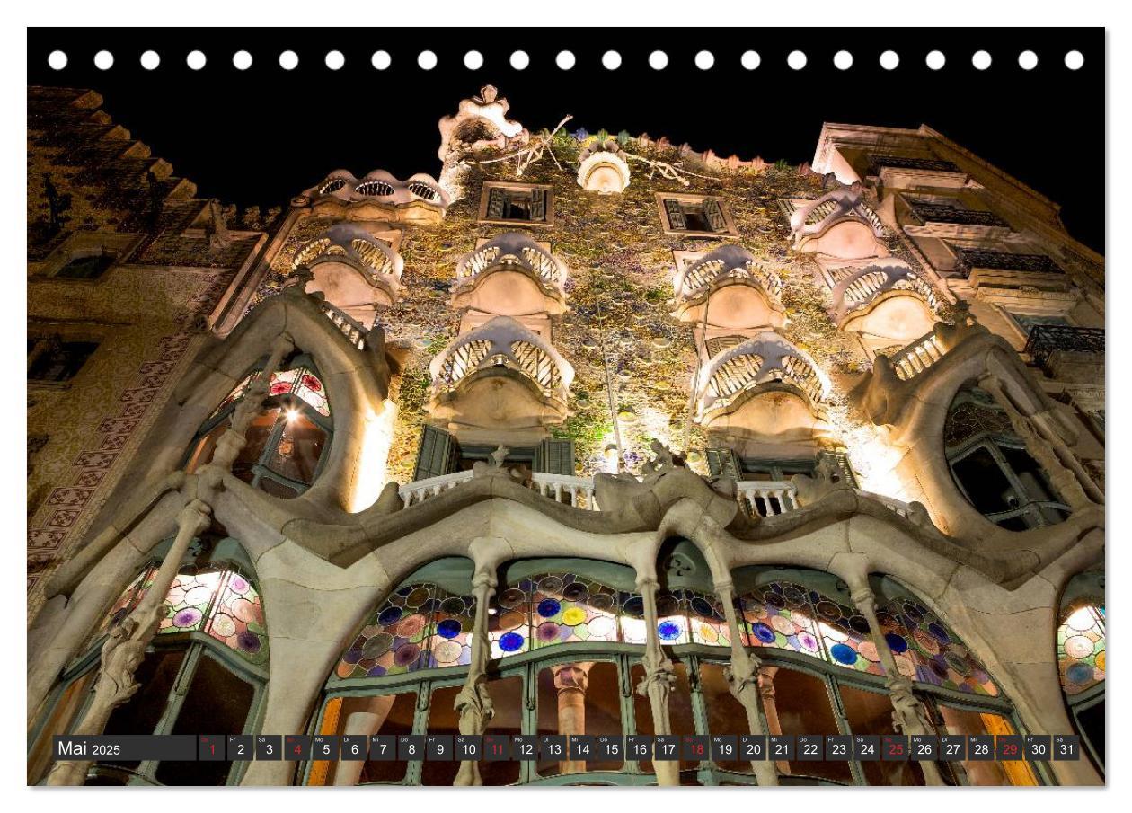 Bild: 9783435680740 | Barcelona Impressionen (Tischkalender 2025 DIN A5 quer), CALVENDO...