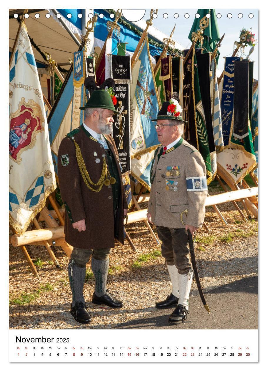 Bild: 9783435971770 | Bayerische Gebirgsschützen (Wandkalender 2025 DIN A4 hoch),...