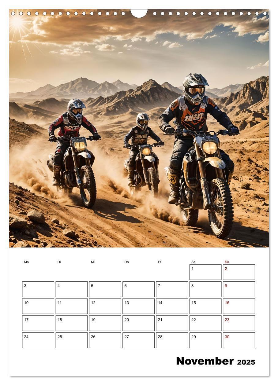 Bild: 9783457196748 | Vollgas und Adrenalin - Motocross-Action pur! (Wandkalender 2025...