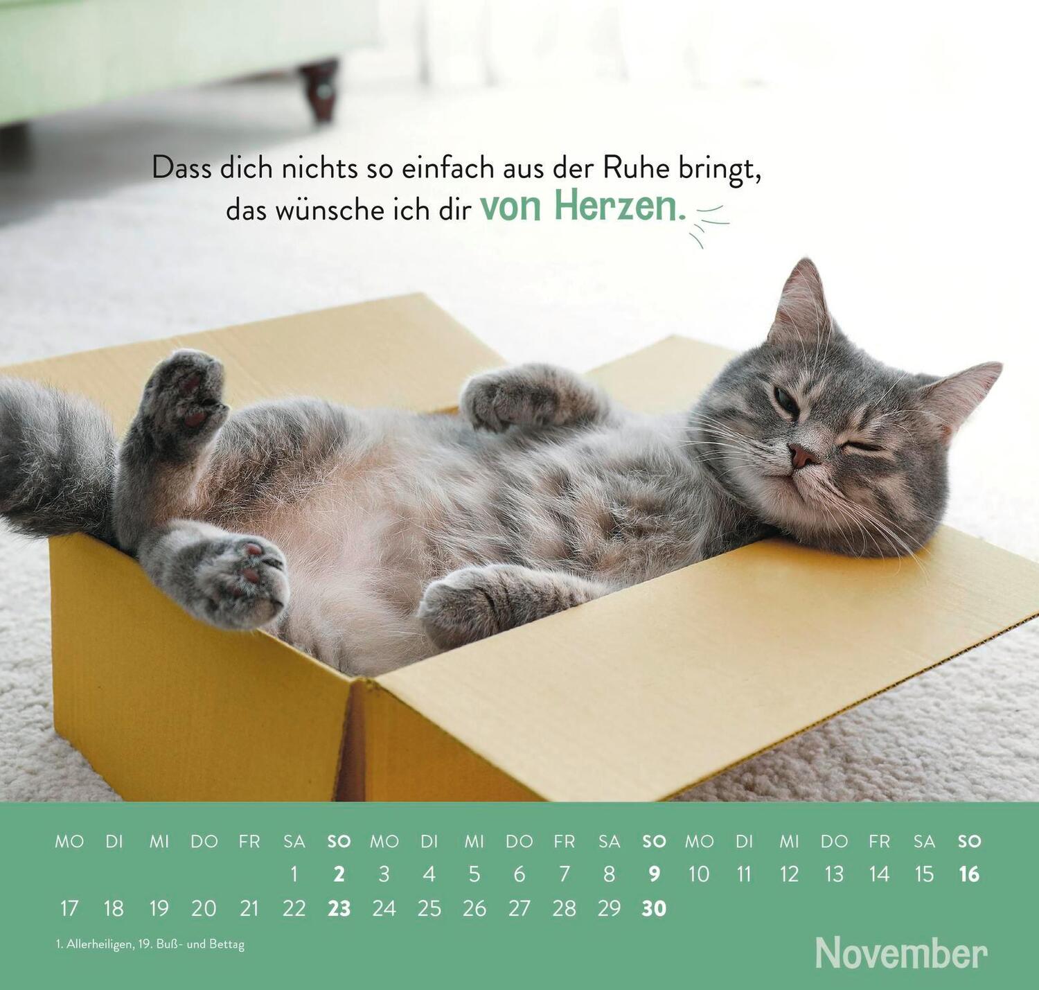 Bild: 4036442011898 | Wandkalender 2025: Einfach mal abhängen | Groh Verlag | Kalender