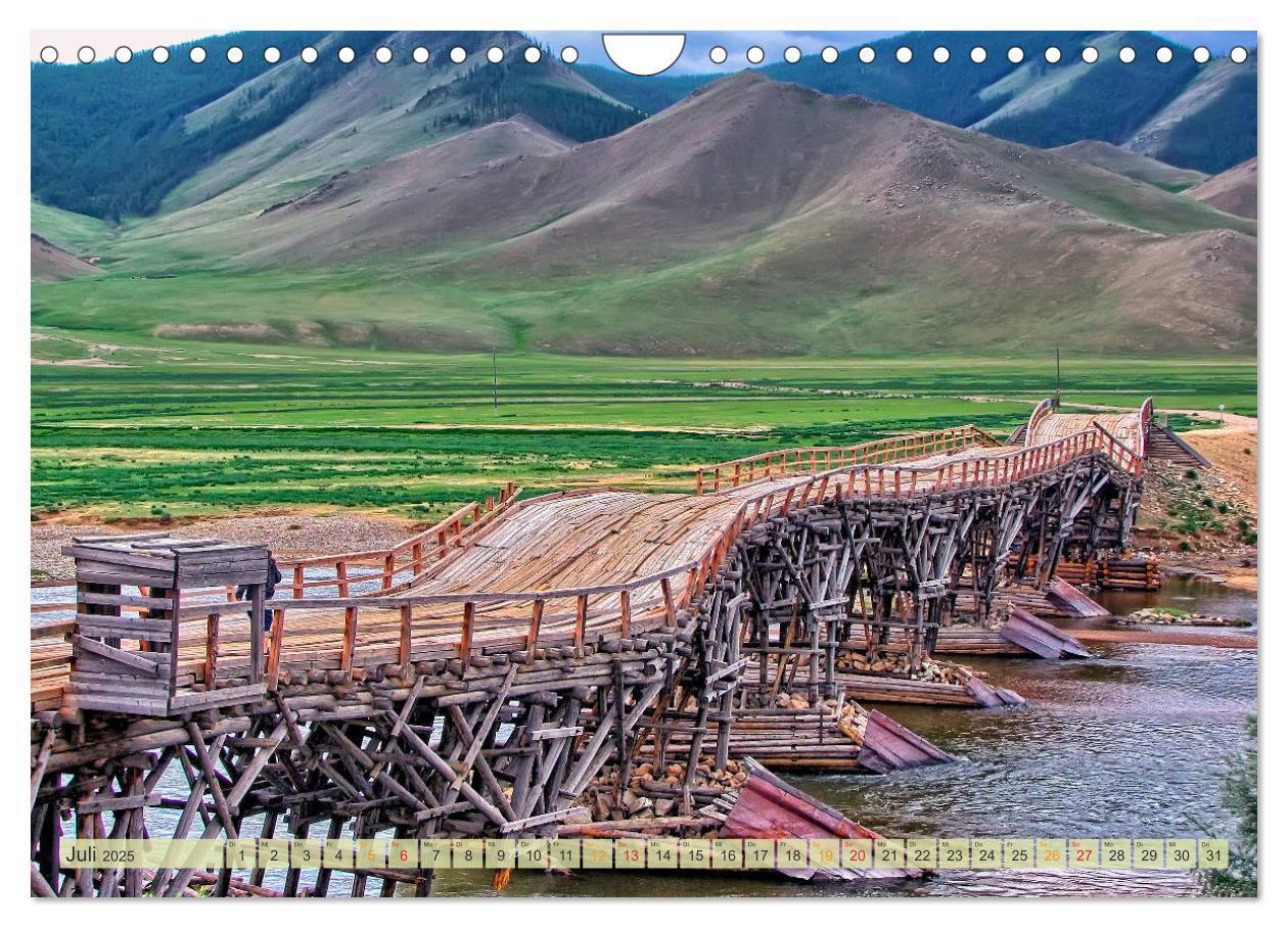 Bild: 9783435438815 | Reise durch Asien - Mongolei (Wandkalender 2025 DIN A4 quer),...