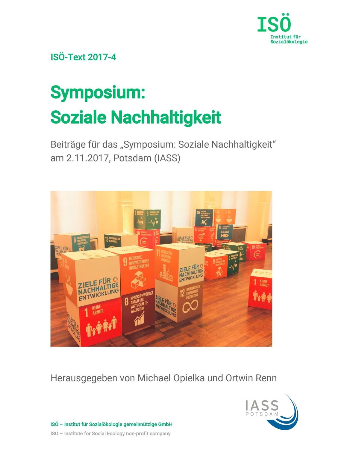 Cover: 9783746032313 | Symposium: Soziale Nachhaltigkeit | Ortwin Renn | Taschenbuch | 196 S.